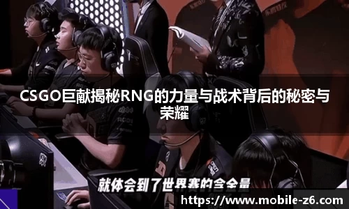 CSGO巨献揭秘RNG的力量与战术背后的秘密与荣耀